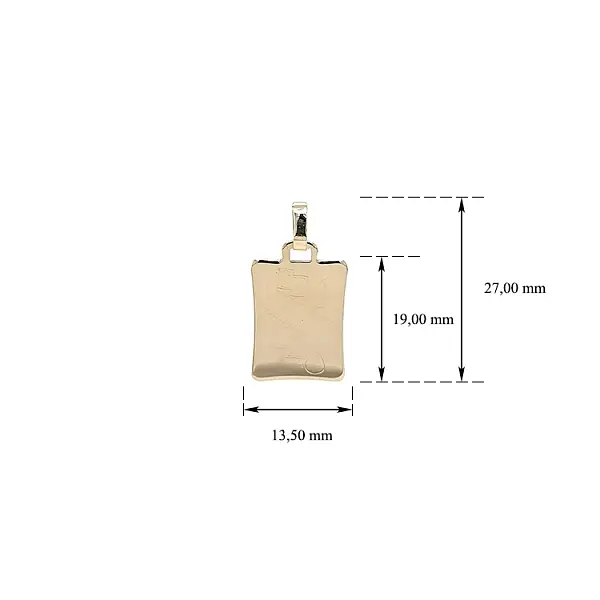 Bảng đeo vàng để khắc