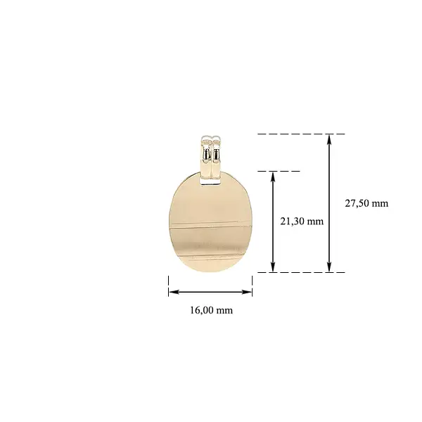 Bảng đeo vàng để khắc