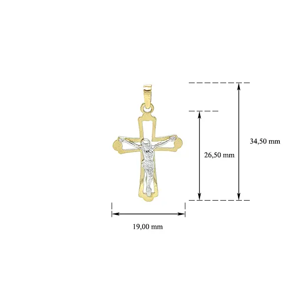 Mặt dây chuyền thánh giá có hình Chúa Giêsu Kitô