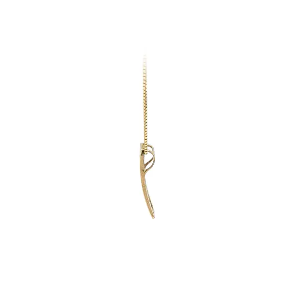 Mặt dây chuyền vàng đính đá zircon làm từ vàng kết hợp