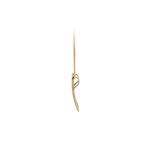 Mặt dây chuyền vàng đính đá zircon làm từ vàng kết hợp