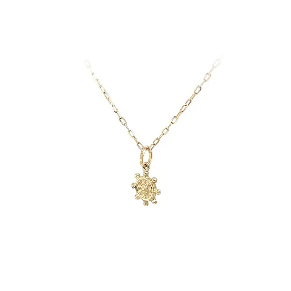 Mặt dây chuyền vàng hình bánh lái