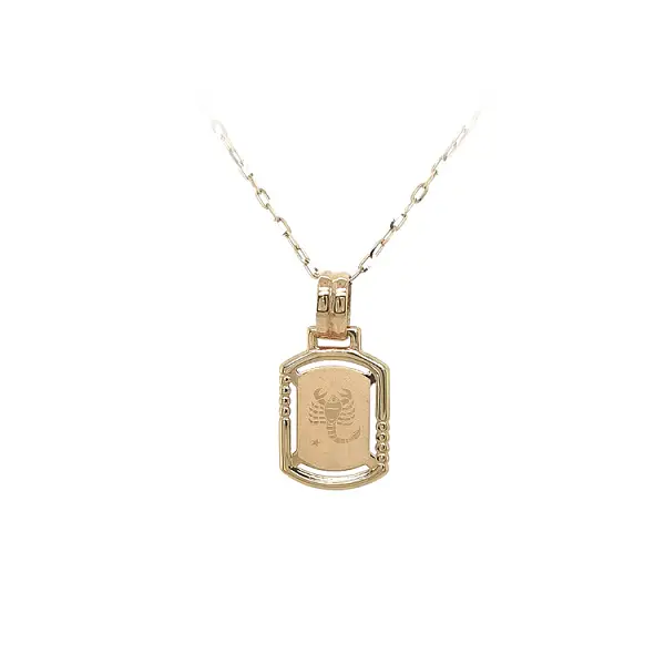 Mặt dây chuyền vàng biểu tượng Bọ Cạp