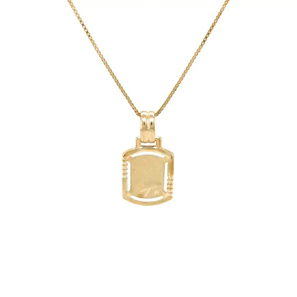 Mặt dây chuyền vàng biểu tượng Đức Mẹ Đồng Trinh