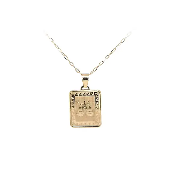 Mặt dây chuyền vàng biểu tượng Cân Bằng