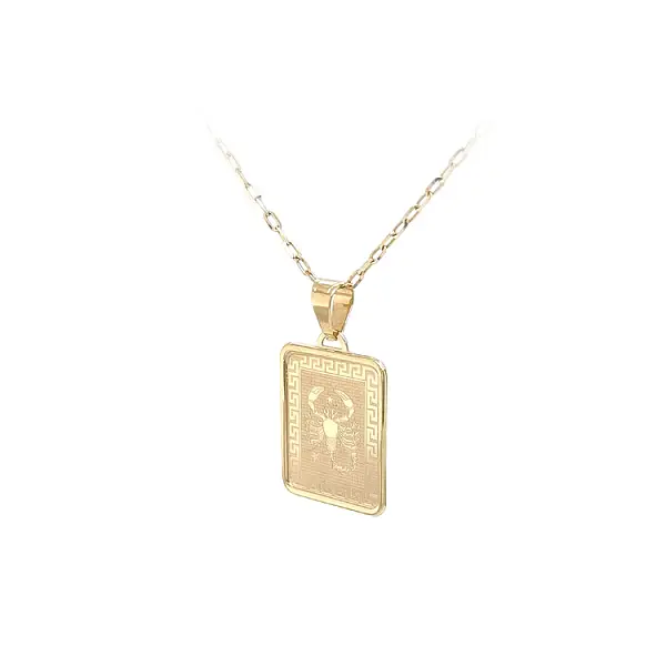 Mặt dây chuyền vàng biểu tượng Bọ Cạp