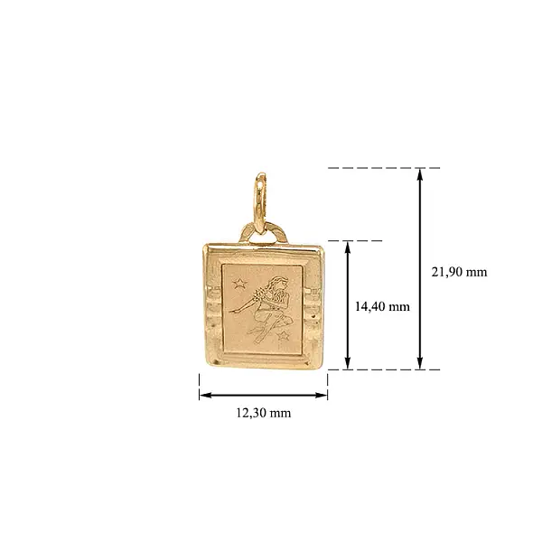 Mặt dây chuyền vàng biểu tượng Đức Mẹ Đồng Trinh