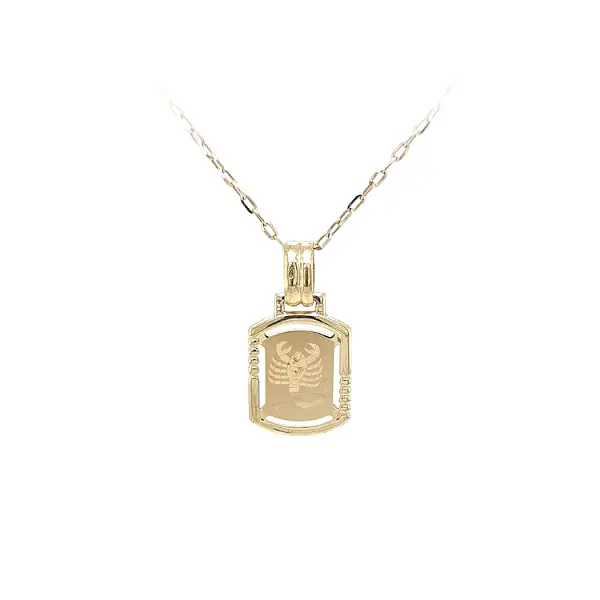 Mặt dây chuyền vàng biểu tượng Bọ Cạp