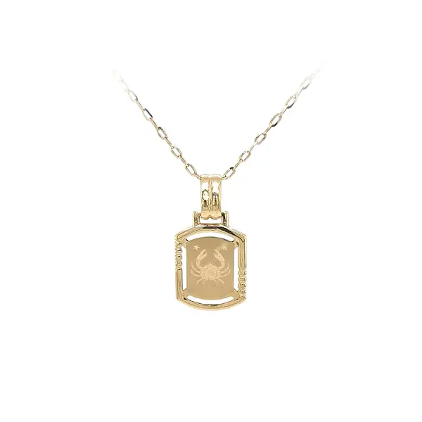 Mặt dây chuyền vàng biểu tượng Cua