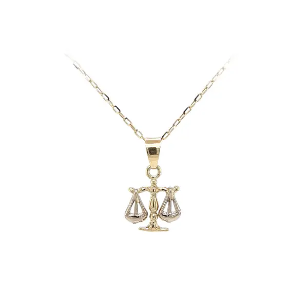 Mặt dây chuyền vàng biểu tượng Cân Bằng