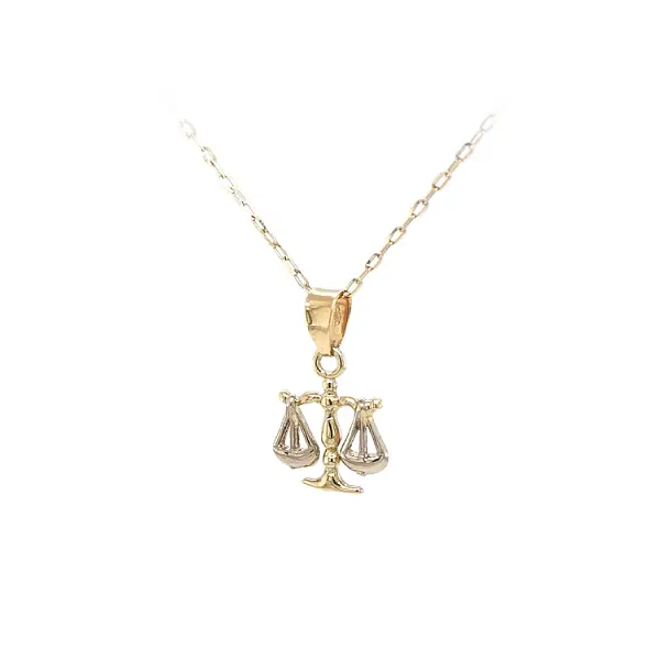 Mặt dây chuyền vàng biểu tượng Cân Bằng