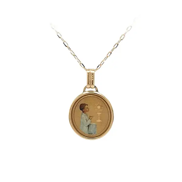 Mặt dây chuyền vàng cho Lễ Rước Lễ Lần Đầu