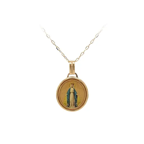 Mặt dây chuyền vàng hình Đức Mẹ Đồng Trinh Maria