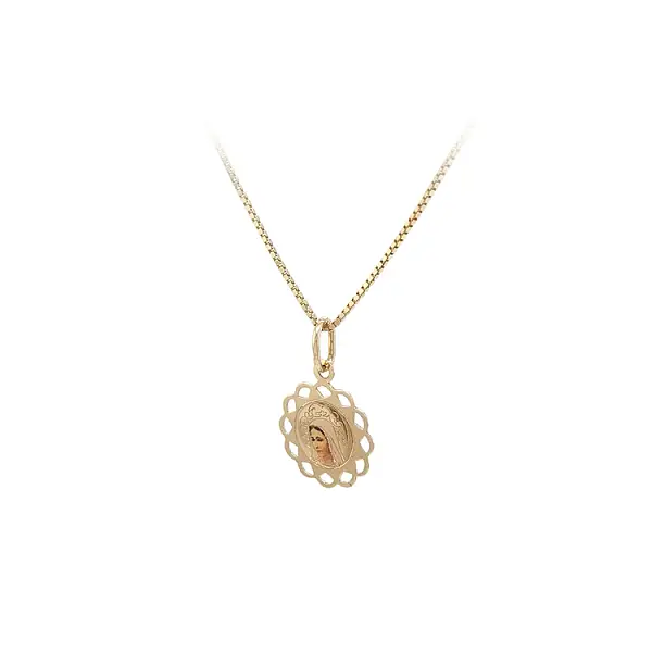 Mặt dây chuyền vàng hình Đức Mẹ Đồng Trinh Maria