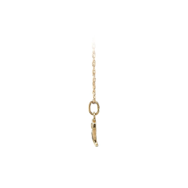 Mặt dây chuyền vàng đính đá zircon
