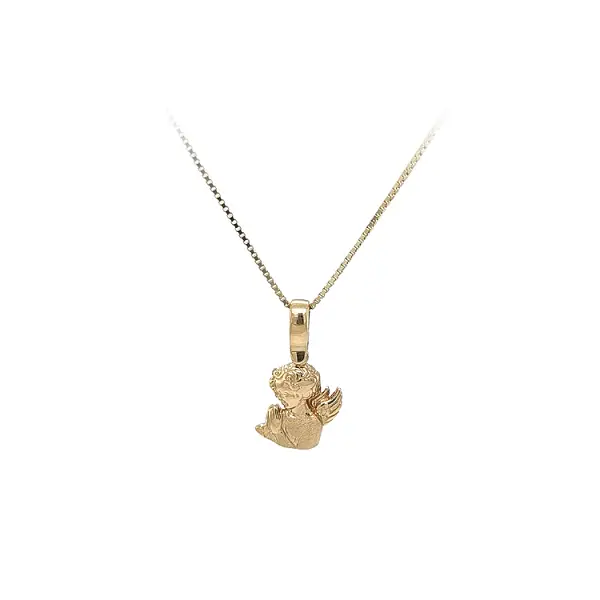 Mặt dây chuyền vàng hình thiên thần