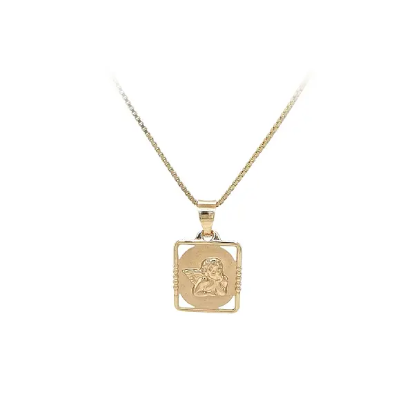 Mặt dây chuyền vàng hình thiên thần