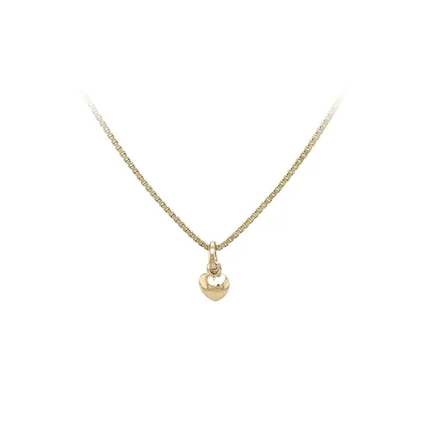 Mặt dây chuyền vàng hình trái tim