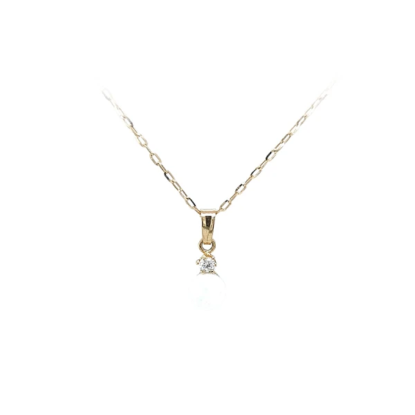 Mặt dây chuyền vàng đính đá opal