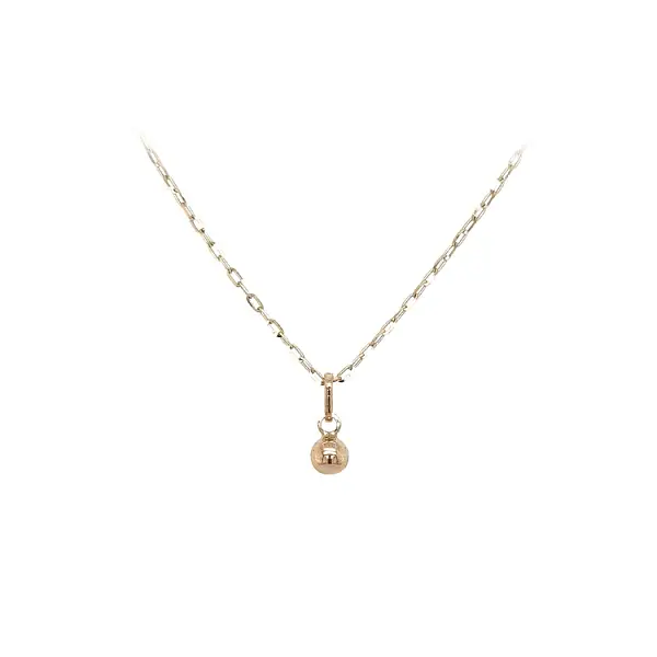 Mặt dây chuyền vàng hình quả cầu