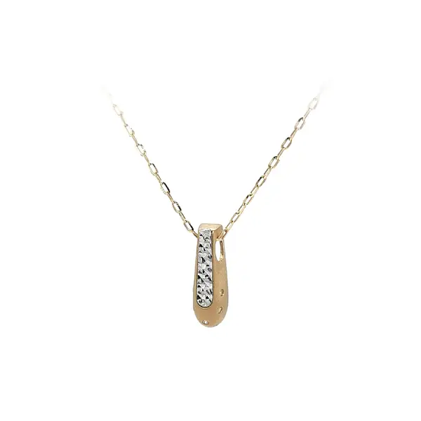 Mặt dây chuyền vàng kết hợp đá zircon