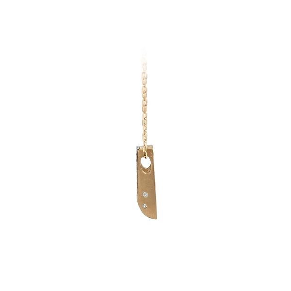 Mặt dây chuyền vàng kết hợp đá zircon