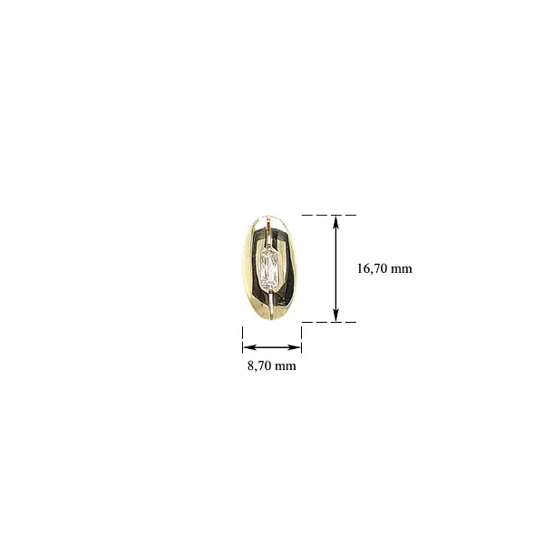 Mặt dây chuyền vàng đính đá zircon