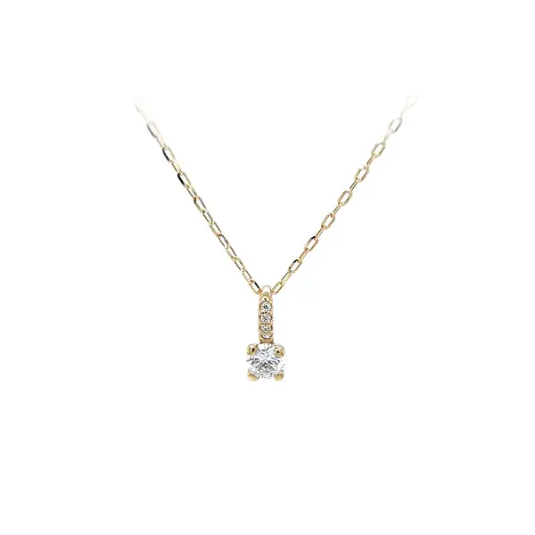 Mặt dây chuyền vàng đính đá zircon