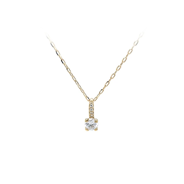 Mặt dây chuyền vàng đính đá zircon