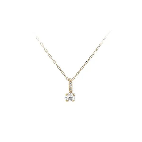 Mặt dây chuyền vàng đính đá zircon