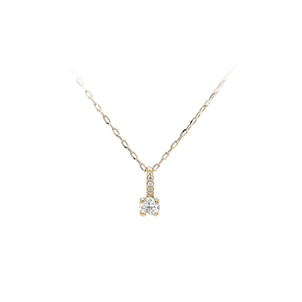 Mặt dây chuyền vàng đính đá zircon