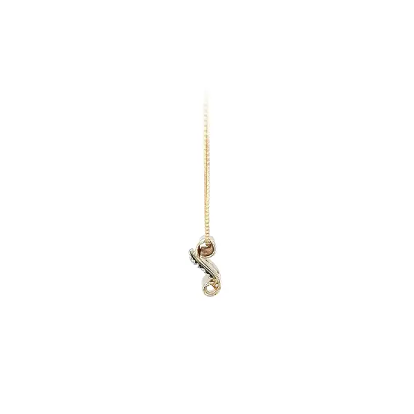 Mặt dây chuyền vàng đính đá zircon