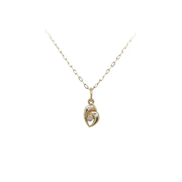 Mặt dây chuyền vàng đính đá zircon