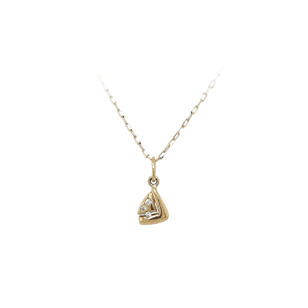 Mặt dây chuyền vàng đính đá zircon
