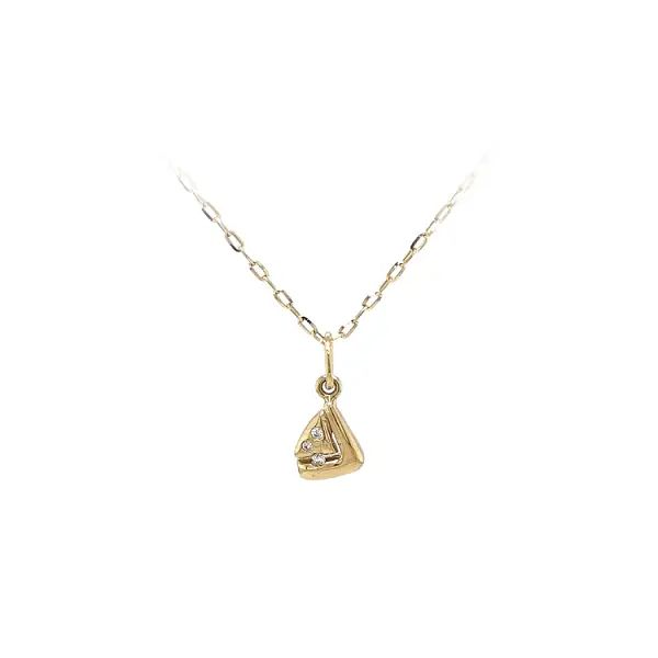 Mặt dây chuyền vàng đính đá zircon