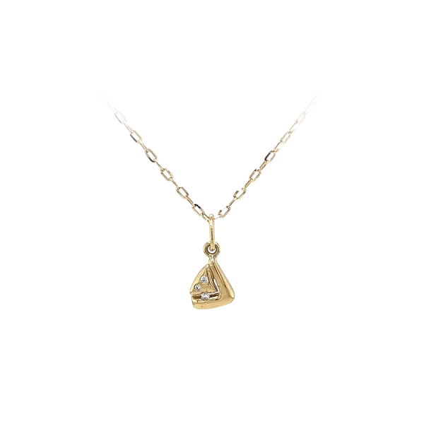 Mặt dây chuyền vàng đính đá zircon