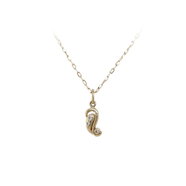 Mặt dây chuyền vàng đính đá zircon