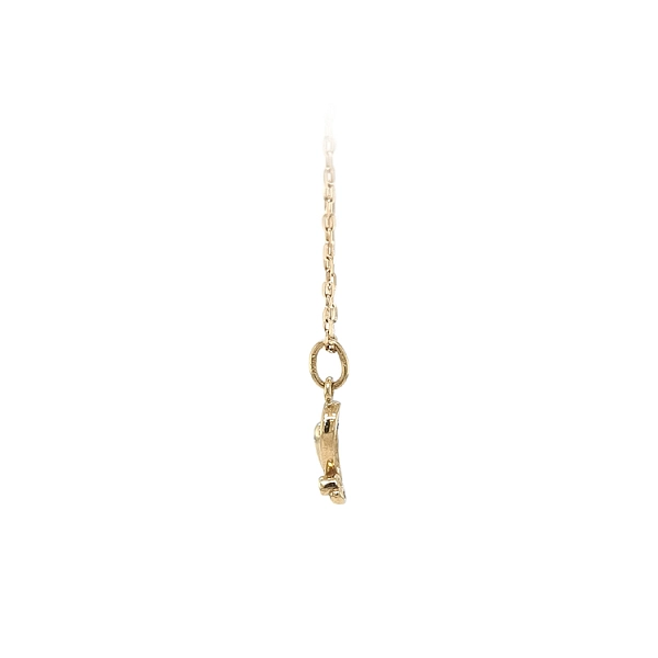 Mặt dây chuyền vàng đính đá zircon