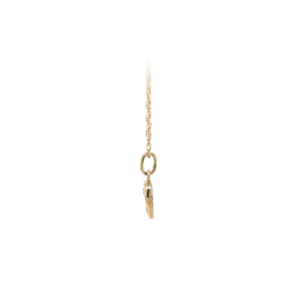 Mặt dây chuyền vàng đính đá zircon