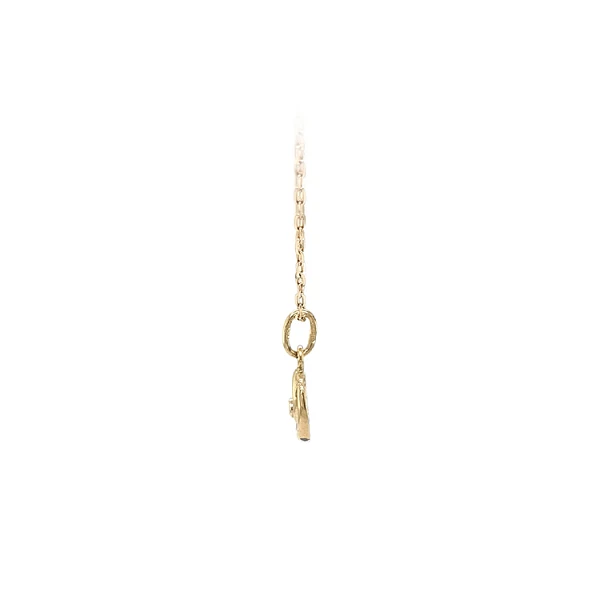 Mặt dây chuyền vàng đính đá zircon