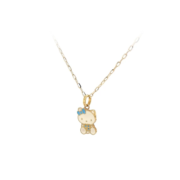 Mặt dây chuyền vàng Hello Kitty