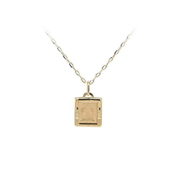 Mặt dây chuyền vàng biểu tượng của Song Tử