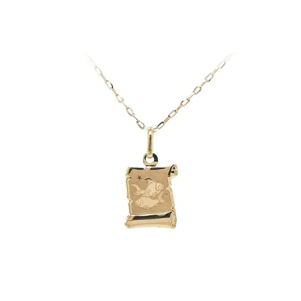 Mặt dây chuyền vàng hình con cá