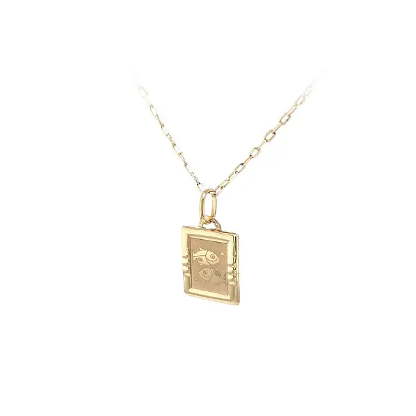 Mặt dây chuyền vàng hình con cá