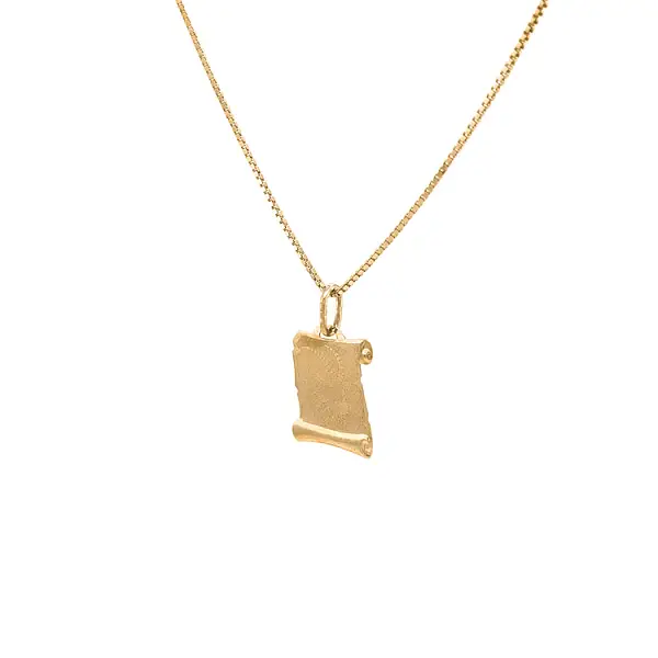 Mặt dây chuyền vàng biểu tượng của chòm sao Ma Kết