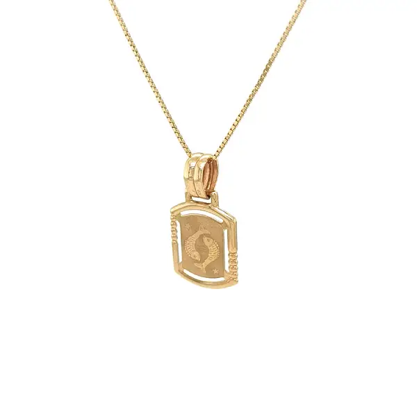 Mặt dây chuyền vàng hình con cá