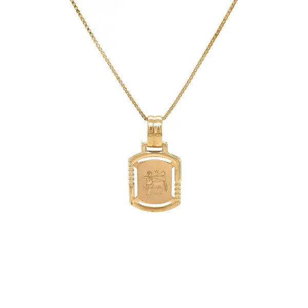 Mặt dây chuyền vàng biểu tượng của chòm sao Nhân Mã