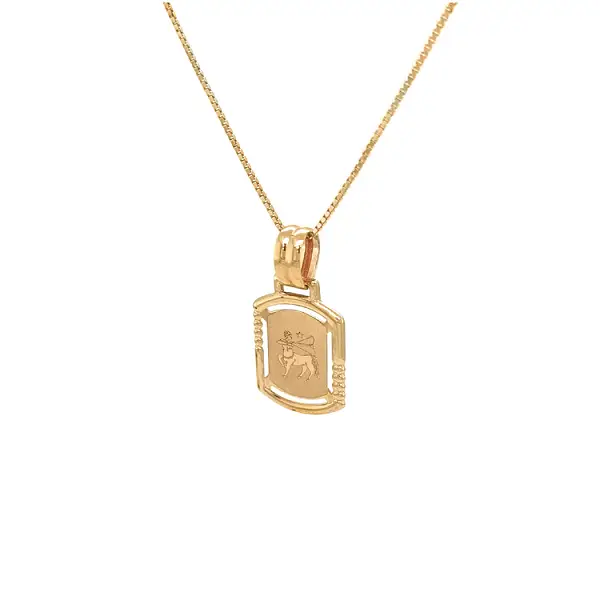 Mặt dây chuyền vàng biểu tượng của chòm sao Nhân Mã