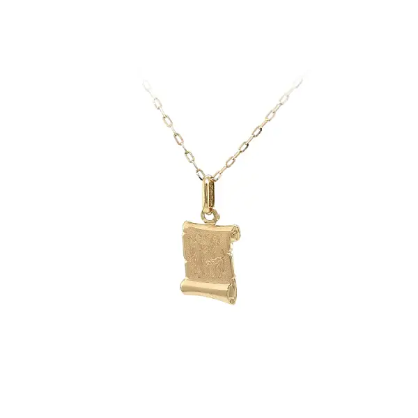 Mặt dây chuyền vàng biểu tượng của Song Tử