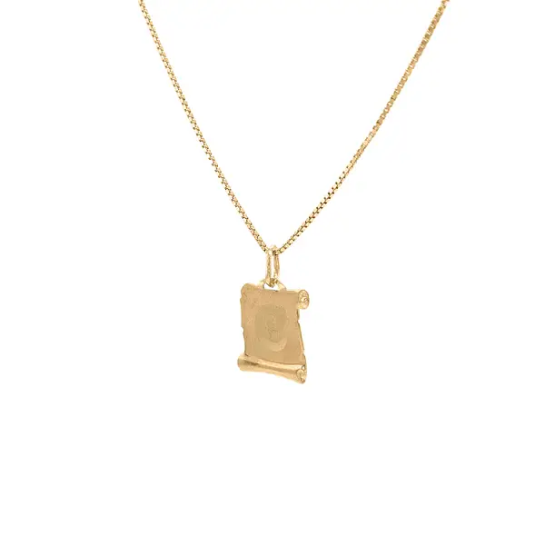 Mặt dây chuyền vàng hình chữ C